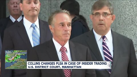 Former Congressman Chris Collins pleads guilty to insider trading charges