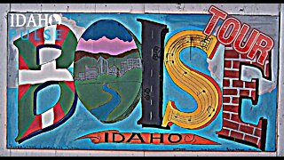Tour driving around Boise Idaho, Ann Morrison park, Esther Simplot park, North End and more!