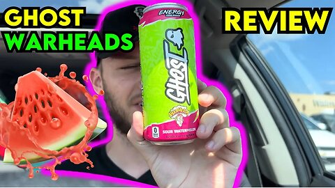 GHOST Energy Drink Warheads Watermelon Review