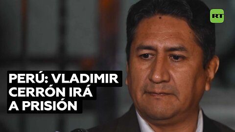 El líder del partido Perú Libre es condenado a 3 años y medio de prisión por colusión