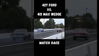 427 Ford vs. 413 Max Wedge Super Stock Match Race! #shorts