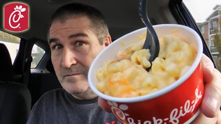 CREAMY GOODNESS! Chick-fil-A Mac & Cheese REVIEW 🧀