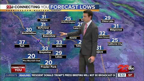 23ABC Evening weather update November 9, 2020