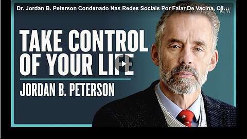 Dr. Jordan Peterson being condemned on social media for talking about vaccines