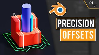 Edge Offsets & 3D Tolerance - Blender 2.83 Precision Modeling | ( Tutorial Part - 10 )