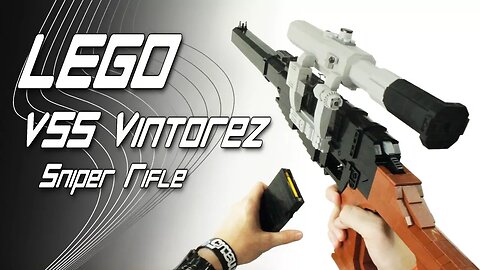 LEGO VSS Vintorez Special Sniper Rifle