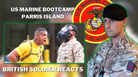 US Marine Corps Bootcamp Parris Island (British Army Instructor Reacts)