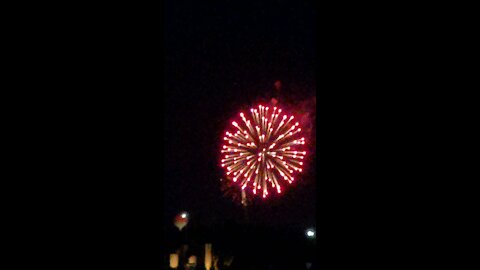 4th of July Fireworks view from my balcony