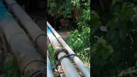 Burst water pipes in Thailand: Viewers discretion #burstpipes