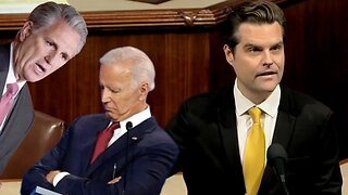 Matt Gaetz ACCUSES Kevin McCarthy of SECRET DEAL with Biden