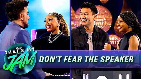 Don't Fear the Speaker with Chloe Bailey, Halle Bailey, Adam Lambert and Simu Liu