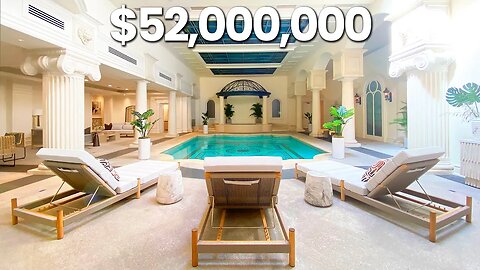 You WON'T BELIEVE what I found BURIED under this $52million Mansion!