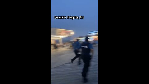 Meanwhile in Seaside Heights, NJ, another “blue city”, crime runs rampant on the boardwalk.