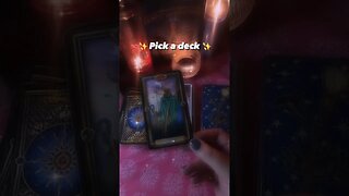 ✨ Pick a deck ✨ 🦋🔮🕯#tarot #pickapile #psychic #divination #tarotdeck #tarotreader # #shorts