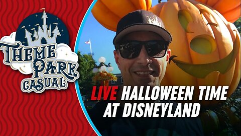 LIVE at Disneyland | Halloween Time Arrives at Disneyland! Part 1