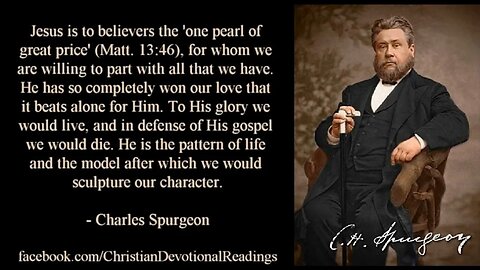 Christ - Perfect Through Sufferings; by Charles Spurgeon; Hebrews 2:10 - Audio