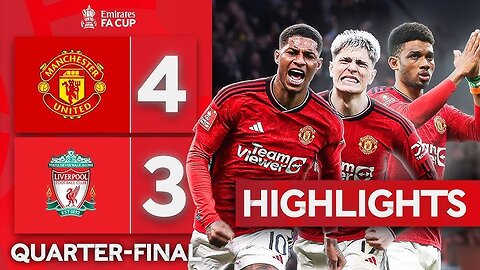 Manchester United vs Coventry 7-5 - All Goals & Highlights - FA Cup Semi Finals