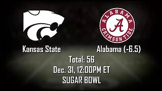 Kansas State vs Alabama Prediction, Picks & Odds | Sugar Bowl Betting Advice & Tips | Dec 31