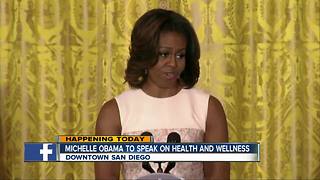 Michelle Obama to speak at San Diego conference