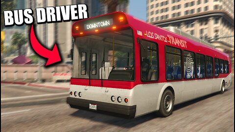 I Tried To Be A Bus Driver in GTA5RP!