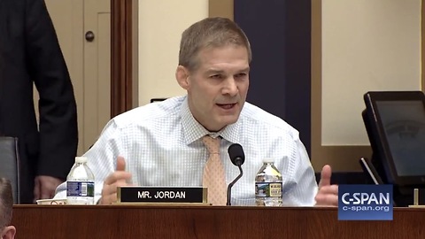 Rep. Jordan — I Believe Comey FBI And Obama's DOJ Worked With Clinton Campaign