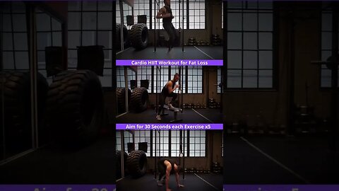 Cardio HIIT Workout for Fat Loss.