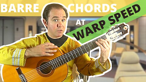 How to Play Barre Chords at WARP SPEED!: Flamenco Guitar (E to F Major) | Guitarra Flamenca