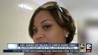 Family of Korryn Gaines awarded $37 million in wrongful shooting