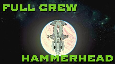 Fully crewed Hammerhead - Star Citizen