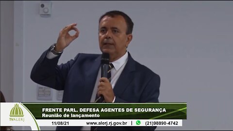 Frente Parlamentar em Defesa da Vida dos Agentes de Segurança Publica do RJ - Marcelo Rocha Monteiro