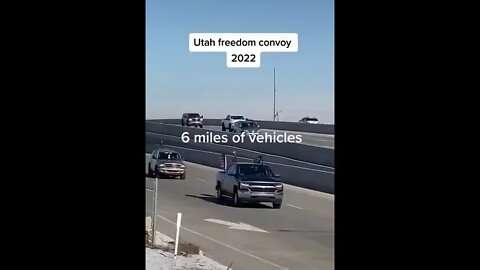 🇺🇸 UTAH USA FREEDOM CONVOY 2022 🇺🇸 UNITED STATES - AMERICA. US - PROTEST