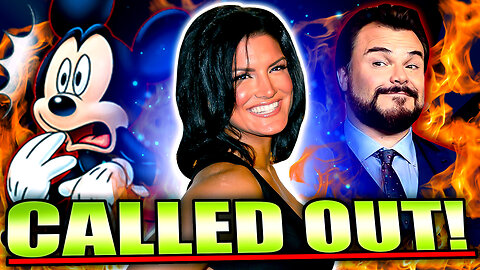 Gina Carano CALLS OUT Disney Over Jack Black Incident!