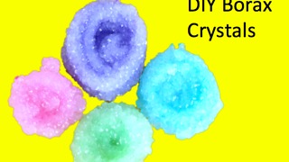 DIY Borax crystals