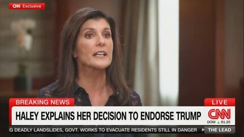 Nikki Haley Responds to Criticism For Endorsing Trump