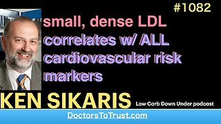 KEN SIKARIS c’ | small, dense LDL correlates w/ ALL cardiovascular risk markers