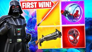 My FIRST WIN of Fortnite Season 3! (New Battle Pass)