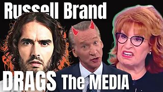 Bill Maher - Russell Brand Slams The Mainstream Media - Bill Maher Reaction - Russell Brand