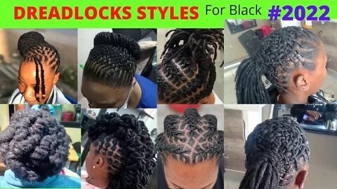 20+ unique #Dreadlocks styles for Black men and Women | #locstyles #locsjourney #dreaducation #locs