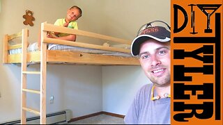 $40 Ash Loft Bed!! SAVE SPACE AND MONEY