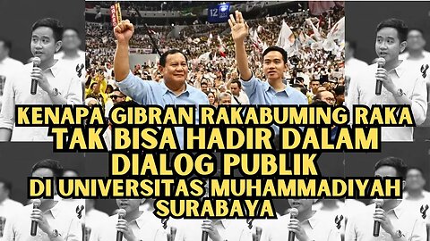 Menghadapi Acara Dialog Terbuka Menyiasati Kontroversi Prabowo dan Gibran #pilpres2024