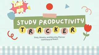 How to keep track of your daily schedule #productivity #study