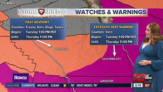 Storm Shield Forecast morning update 7/24/18