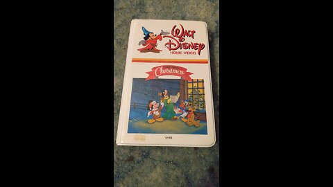 VHS Opening: A Walt Disney Christmas