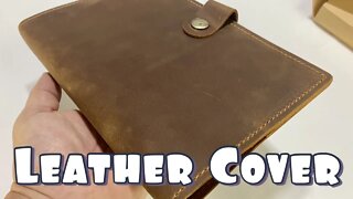 Journal Sketchbook Leather Cover Review