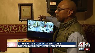 Van used to take children to services stolen from Martin City church