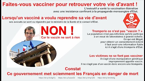 Covid 19 ou retour vers le futur : vacciné... mais assigné à résidence !