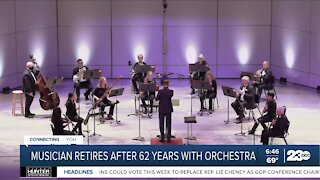 Bakersfield Symphony musician retires after 62 years