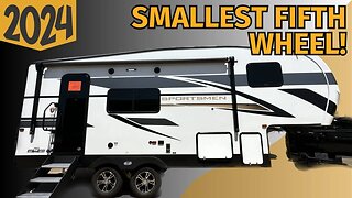 SMALLEST Fifth Wheel I’ve Seen! Half-Ton Towable? 2024 KZ Sportsmen 231RK