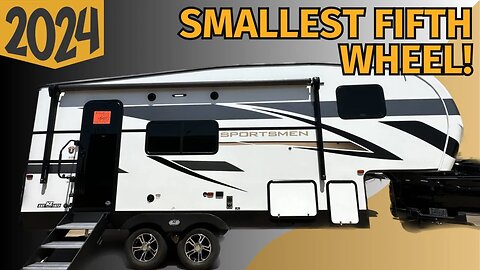 SMALLEST Fifth Wheel I’ve Seen! Half-Ton Towable? 2024 KZ Sportsmen 231RK