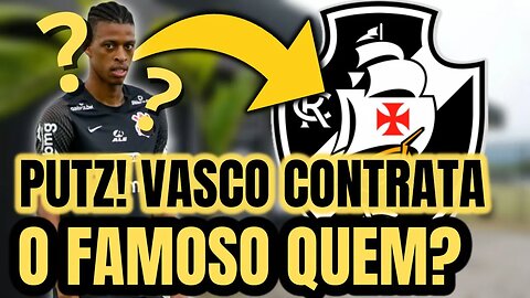 INCRÍVEL! POR ESSA NINGUÉM ESPERAVA! TORCIDA FICA DESCONFIADA! NOTÍCIAS DO VASCO